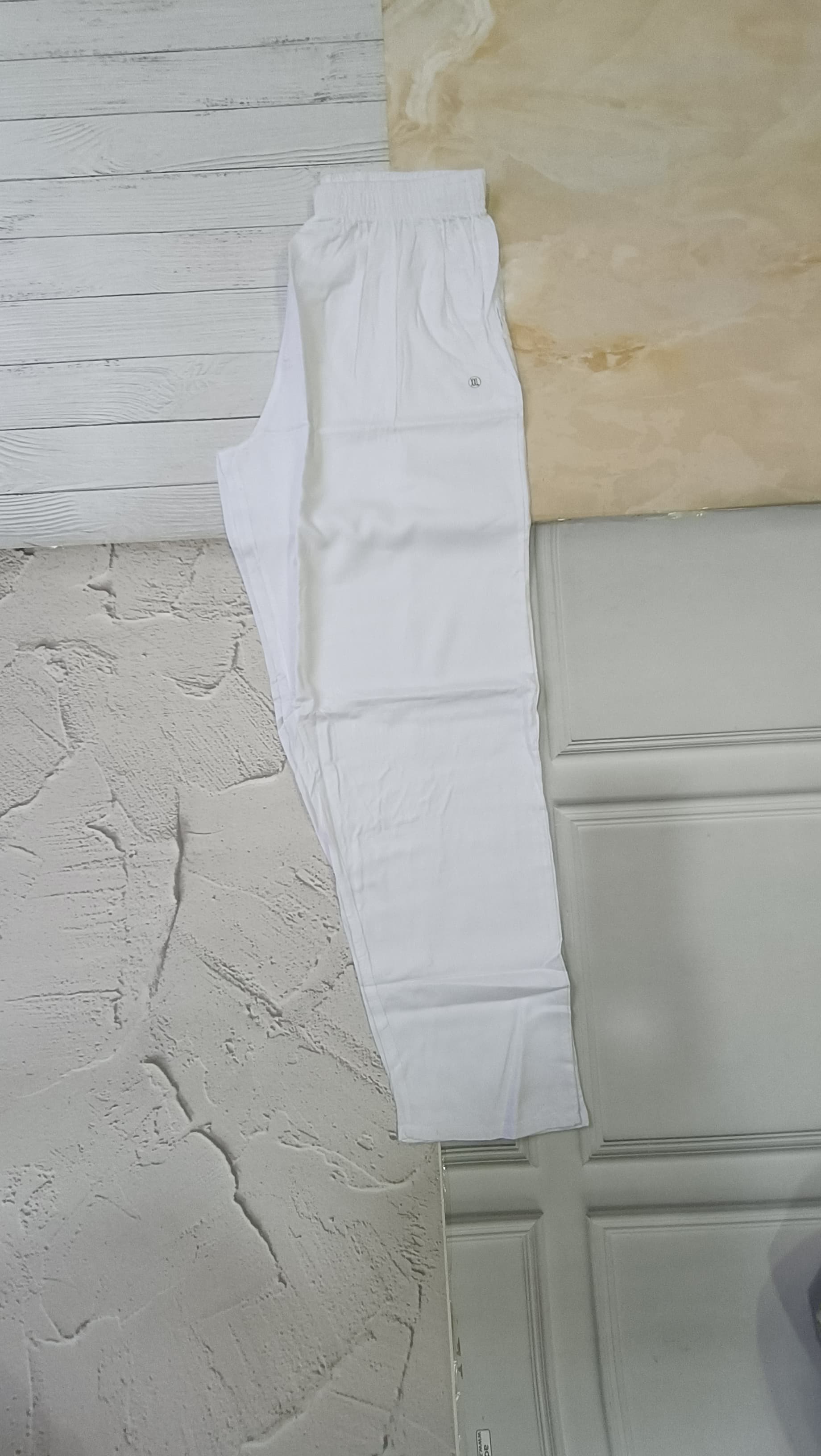 Comfortable Women's Cotton Straight Pants with Pockets
