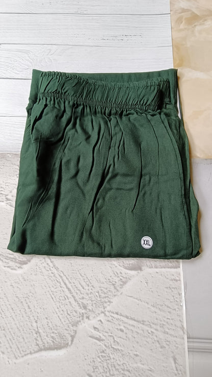 Comfortable Women's Cotton Straight Pants with Pockets