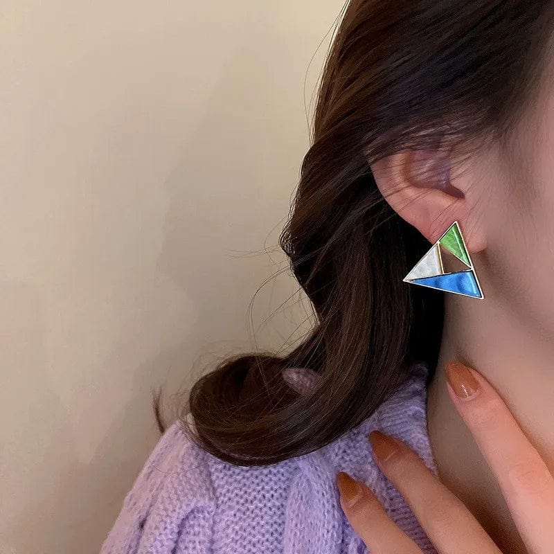 korean earrings set 