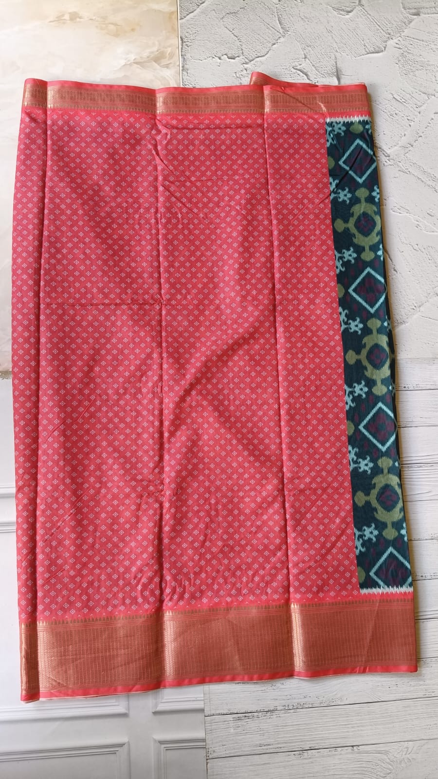 Lightweight Ikkat Dola Soft Silk Saree – Elegant Daily & Festive Wear
