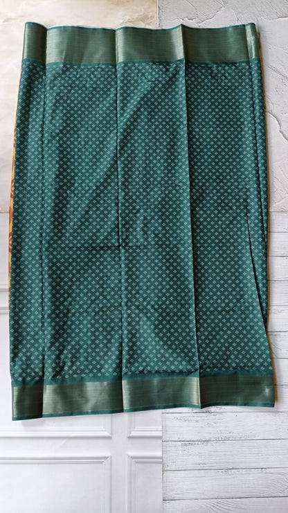 Lightweight Ikkat Dola Soft Silk Saree – Elegant Daily & Festive Wear