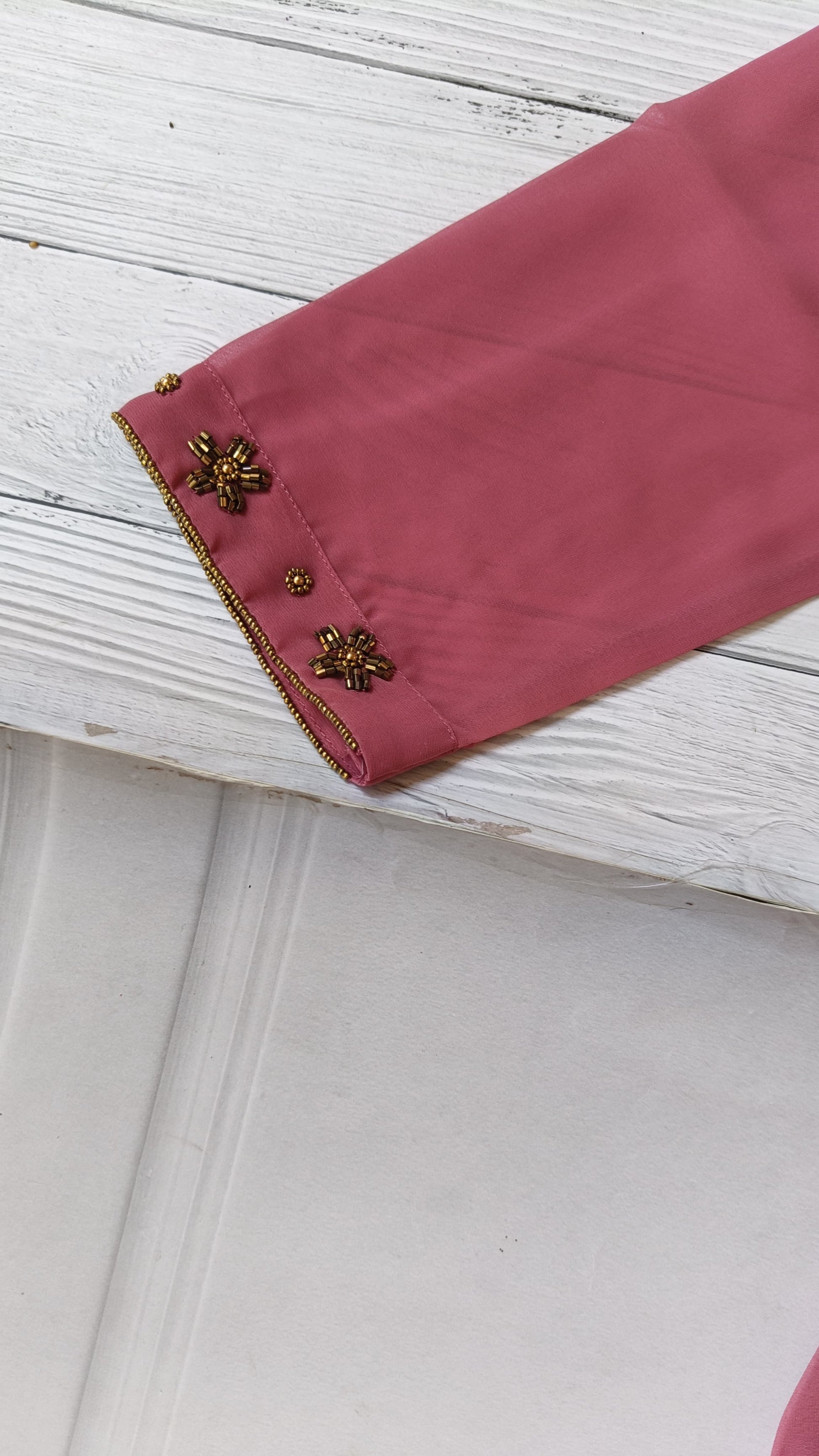 georgette anarkali kurthi