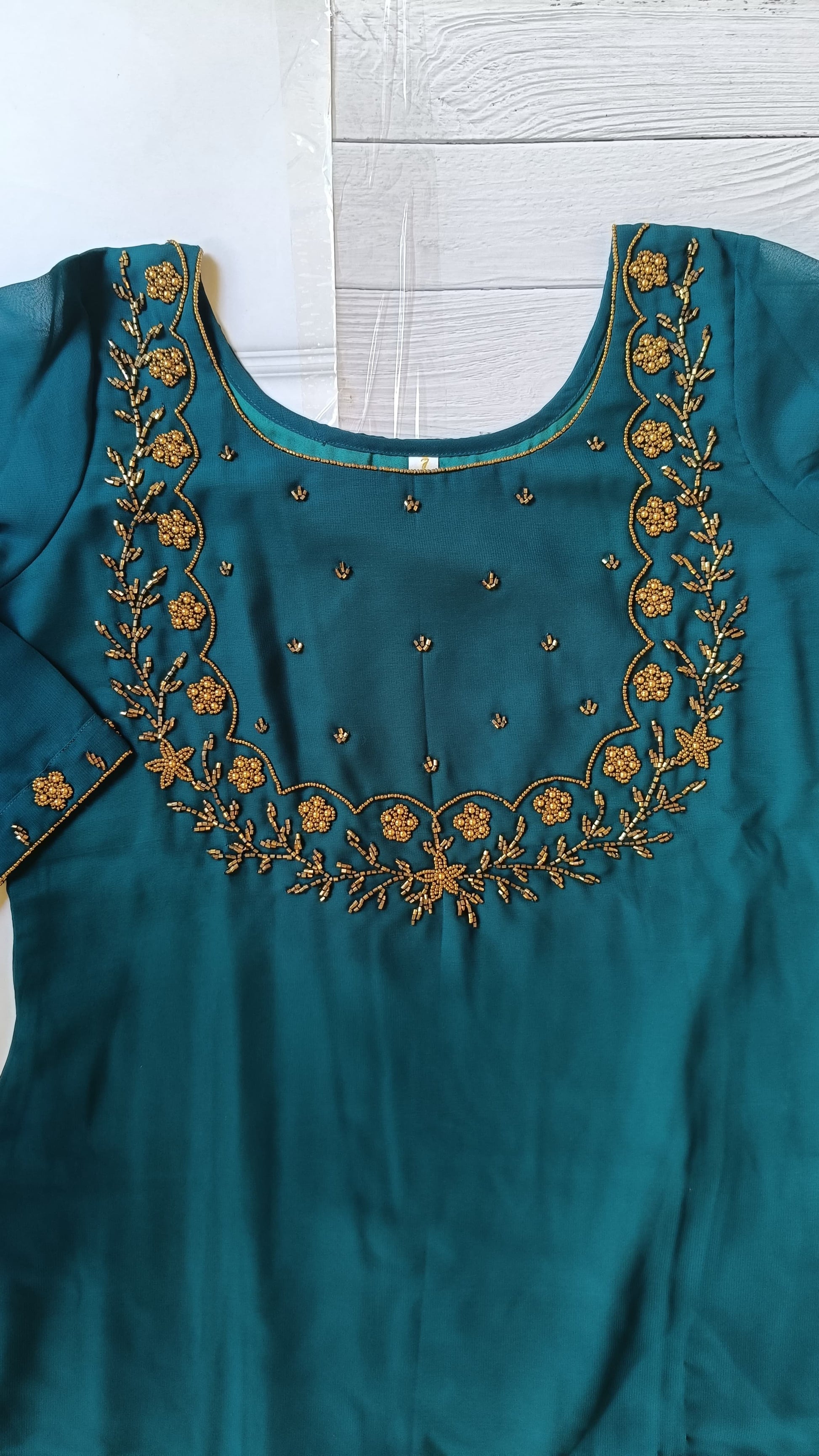 georgette anarkali kurthi