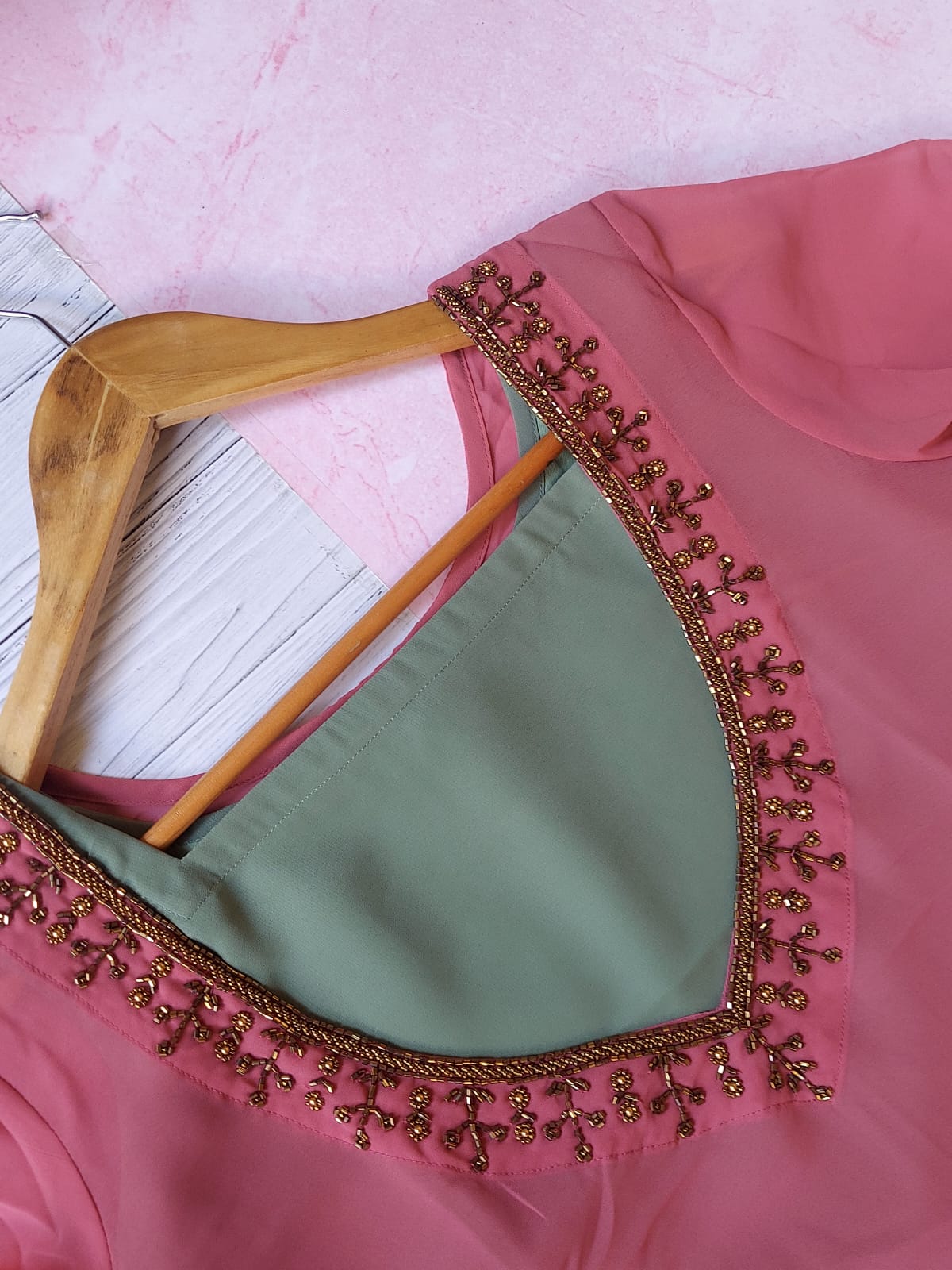 georgette coord set 