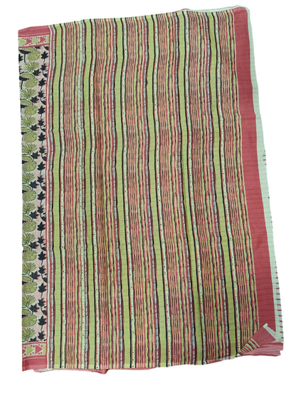 bagru cotton saree 