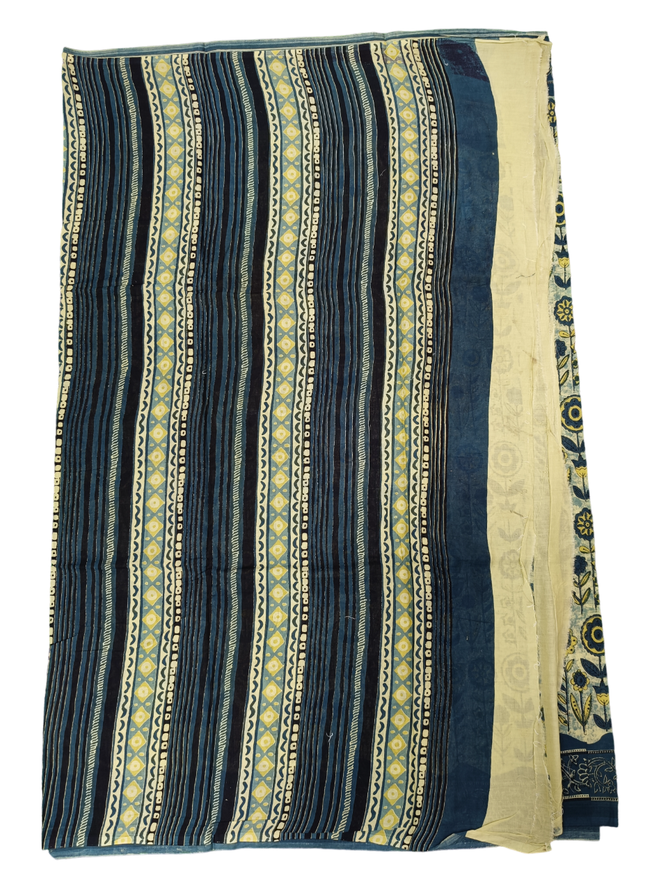 bagru cotton saree 