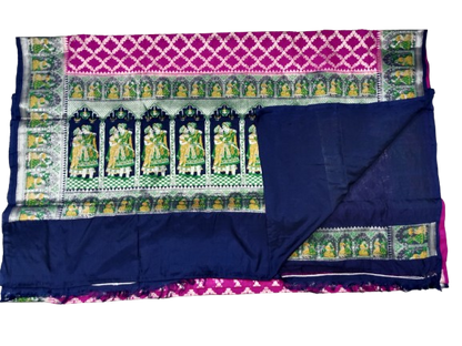 Pink saree 