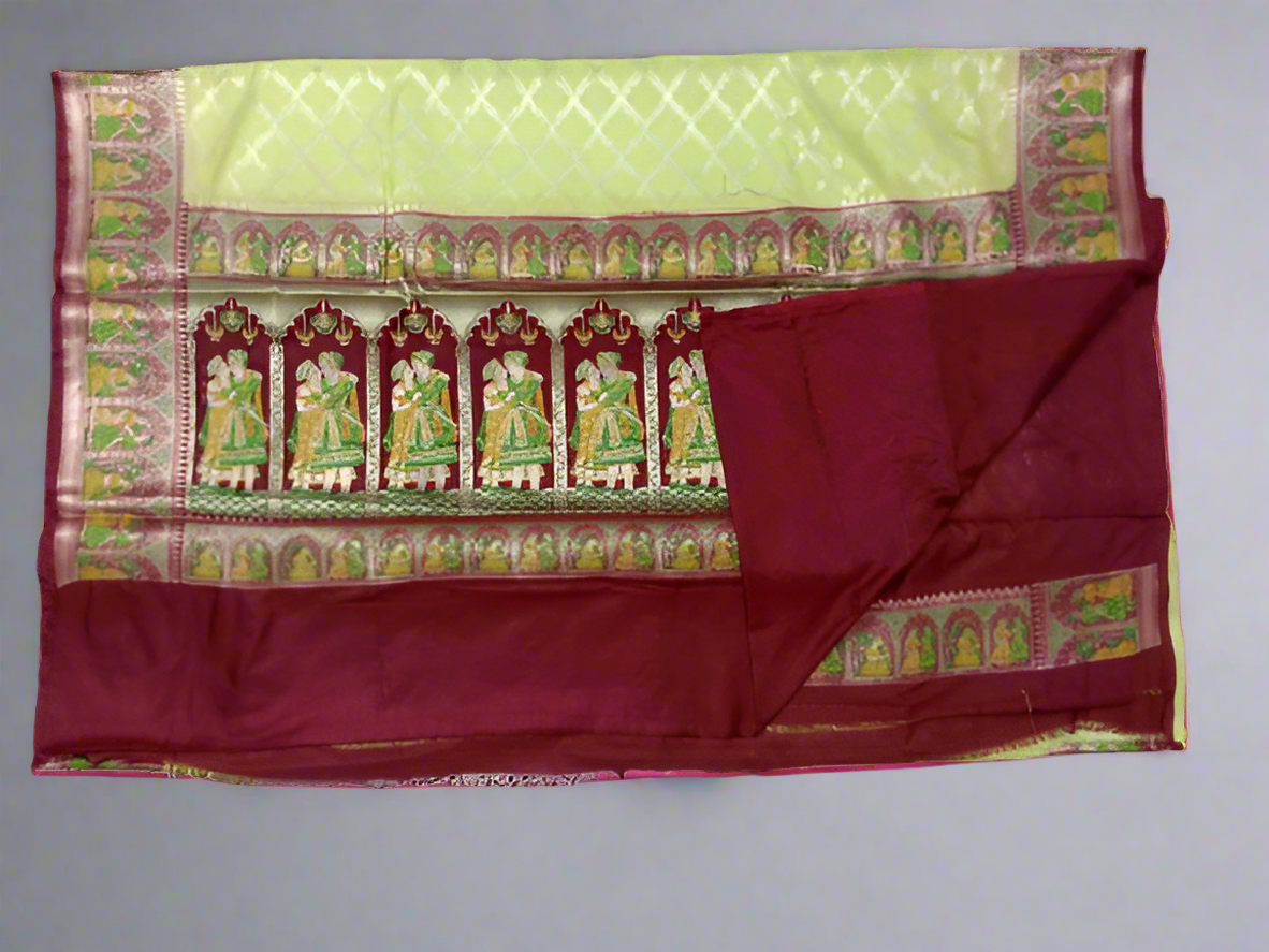 Light Green saree 