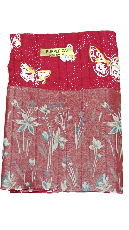 chanderi linen saree 