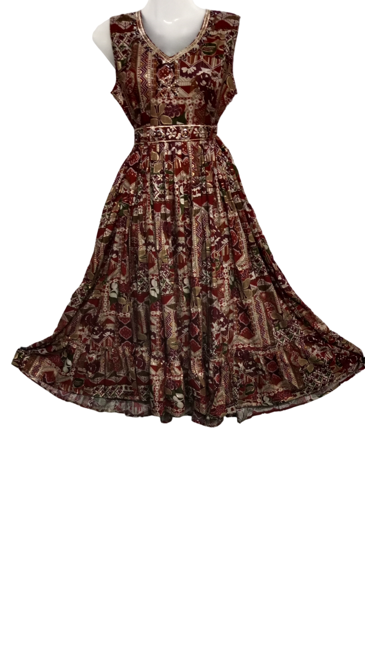 anarkali kurti 
