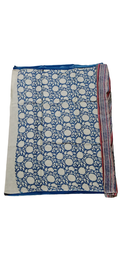 bagru cotton saree 