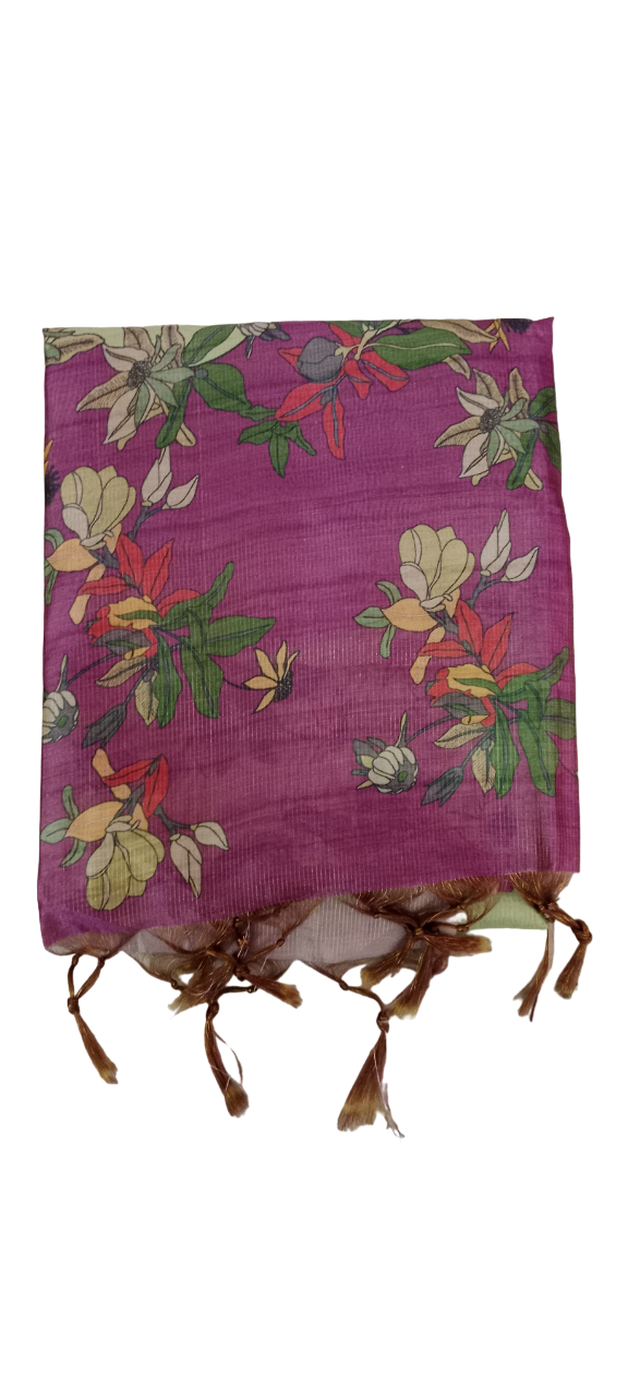 tussar silk saree 