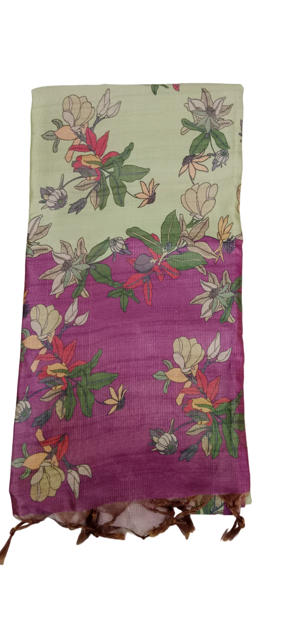 tussar silk saree 