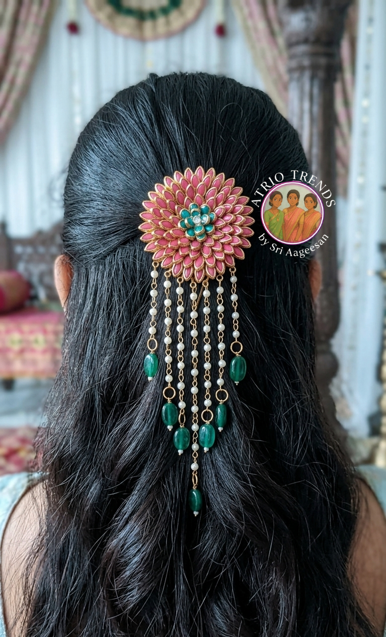 handcrafted bridal hair accessory